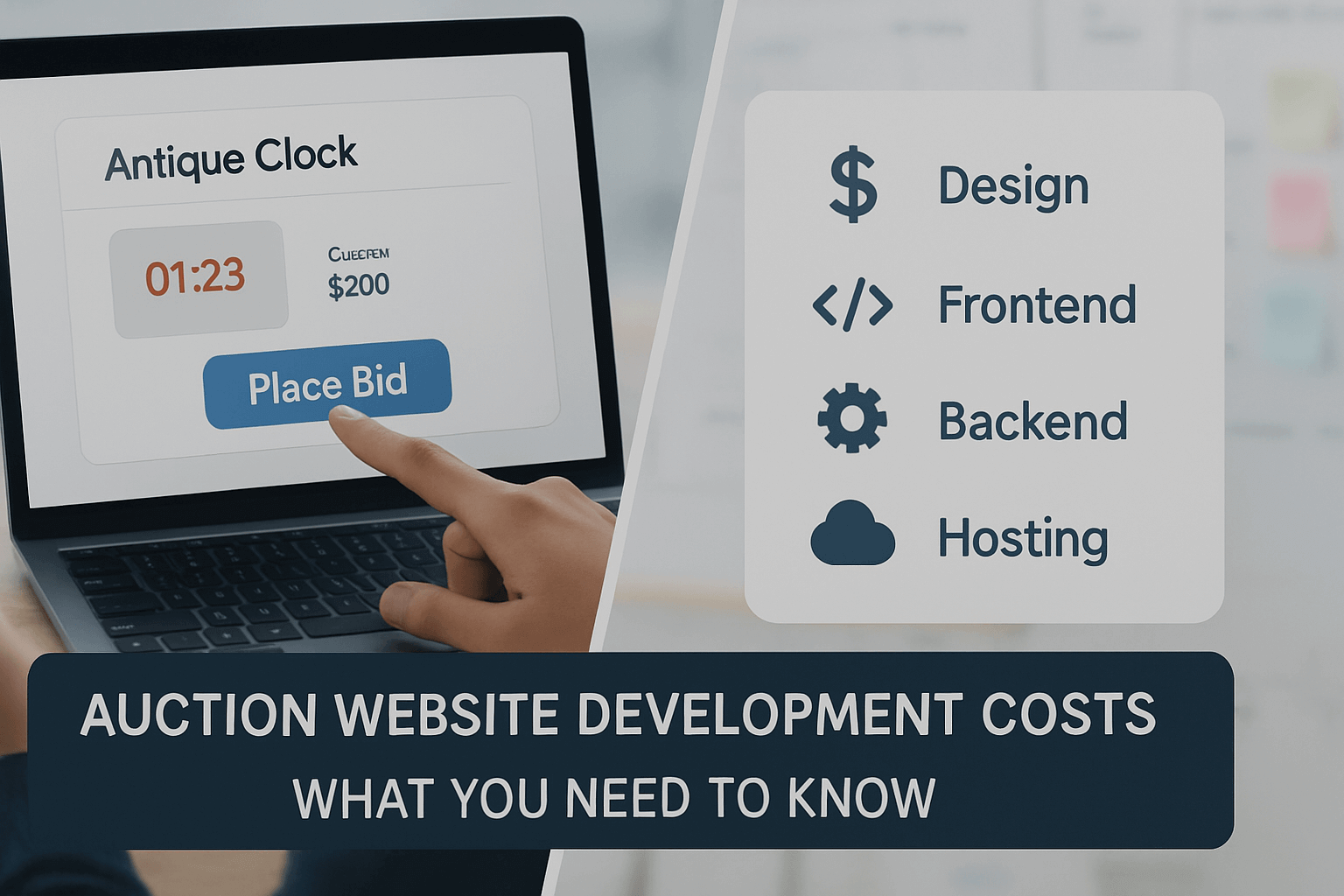 How Much Does It Cost To Build An Auction Website