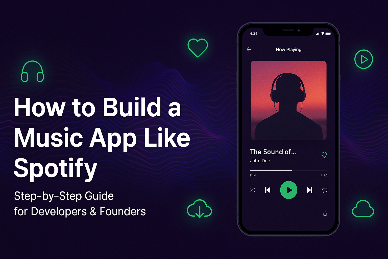 How to build a music app like Spotify