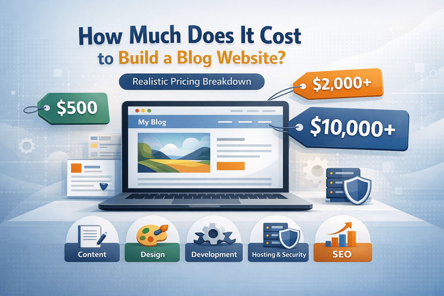 How Much Does It Cost To Build A Blog Website